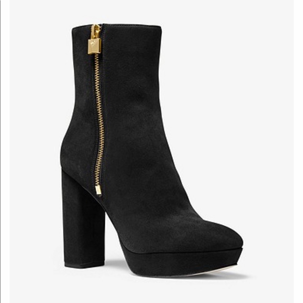 Michael Kors Frenchie Suede Platform Boot